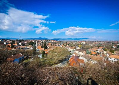 Budakalász, Kálvária-domb, Árpád-kori templomrom