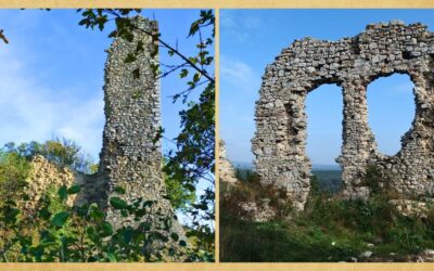 Csővár: egy középkori vár, amelyet a természet visszafoglalt