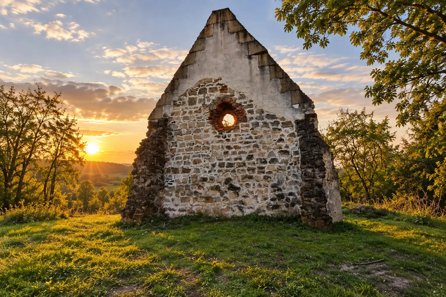 Könnyed séta a pótharaszti templomromhoz