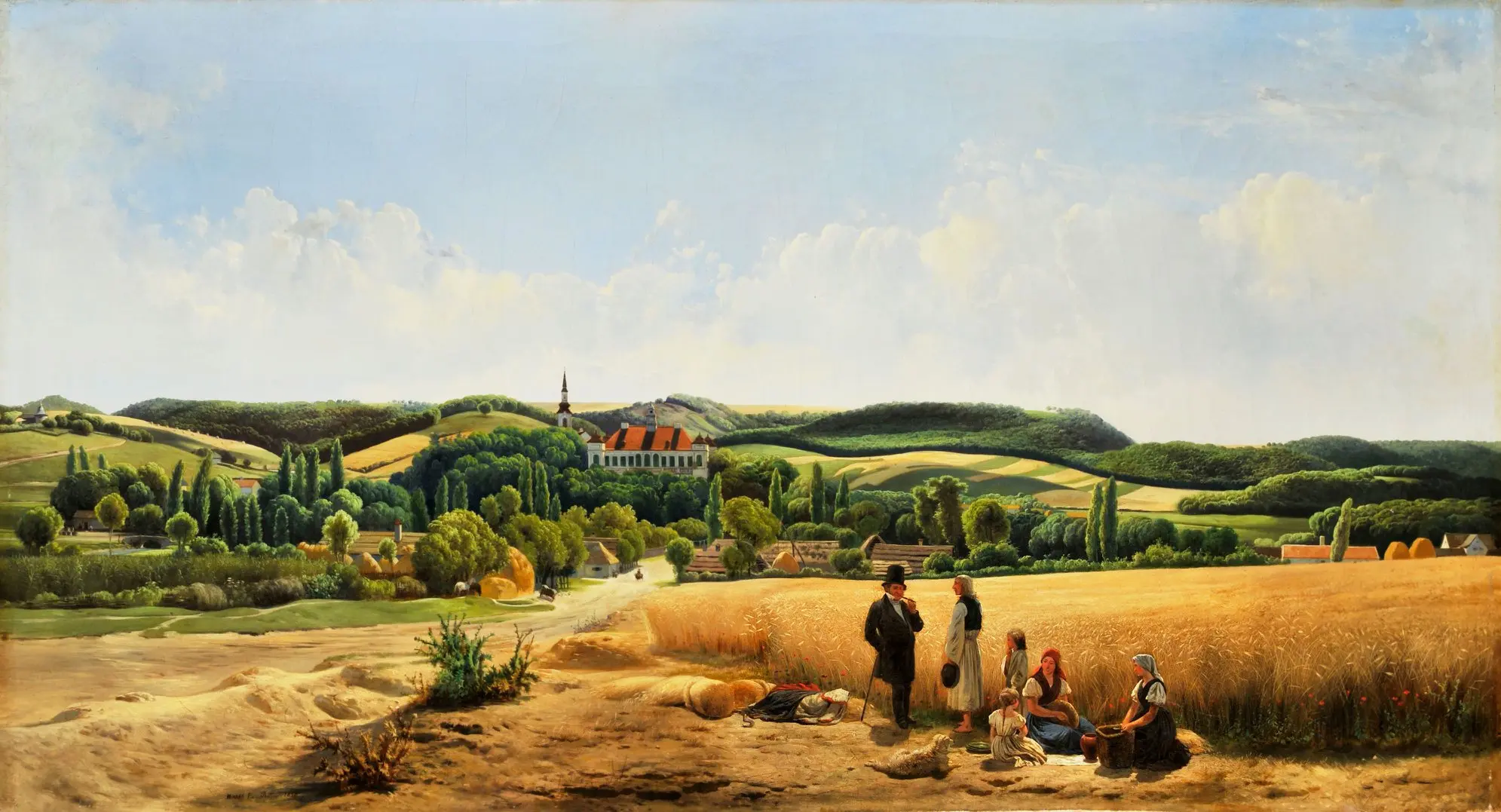 markó ferenc 1858 festmény az acsai Prónay-kastély